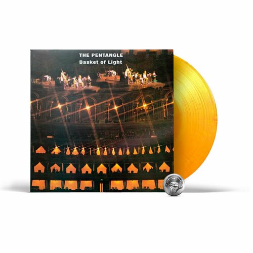 Pentangle - Basket Of Light (coloured) (LP) 2022 Yellow Orange Marbled, 180 Gram, Gatefold, Limited Виниловая пластинка various artists the many faces of elton john 2lp 180 gram yellow marbled blue marbled vinyl