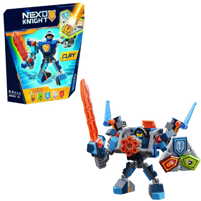 Конструктор Nexo Knights Боевые доспехи Клэя / Нексо кнайт