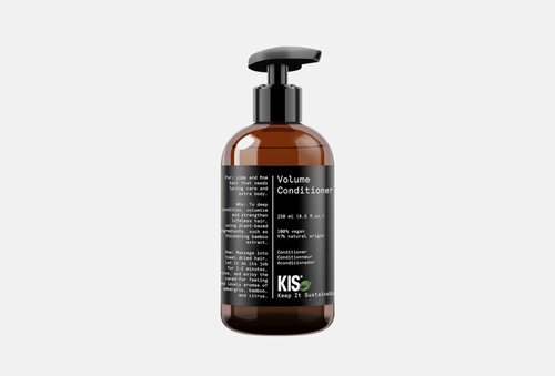 Уплотняющий кондиционер для волос Kis GREEN VOLUME CONDITIONER / объём 250 мл