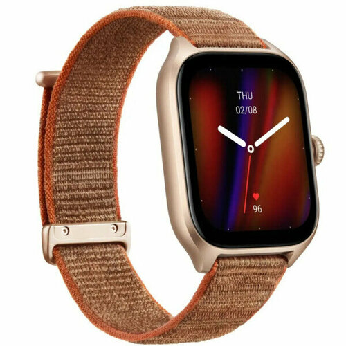 Умные часы Amazfit GTS 4 A2168 коричневый 2903000₽