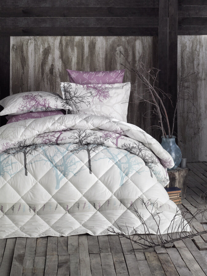 KARVEN Одеяло-покрывало Midas цвет: лиловый (180х240 см)