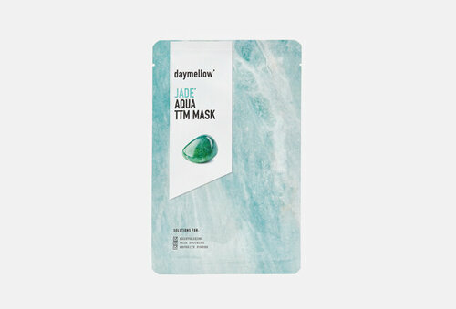 Увлажняющая тканевая маска для лица с нефритовой пудрой JADE AQUA TTM MASK 1 шт