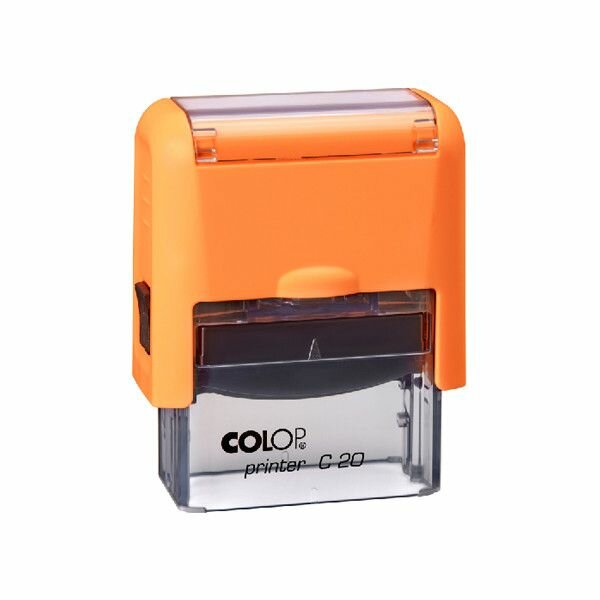 Colop Printer 20 Compact Автоматическая оснастка для штампа (штамп 38 х 14 мм.), Оранжевый