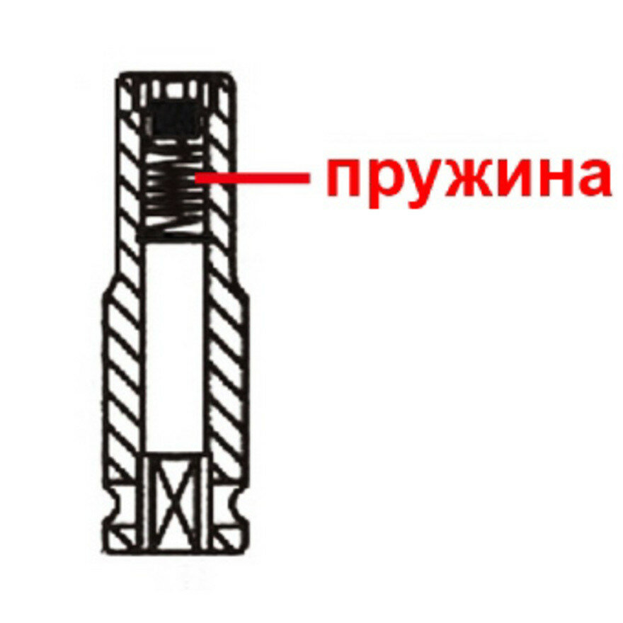 Licota AG3010 Головка торцевая ударная с магнитом 3/8" 6гр. 10 мм - фото №2