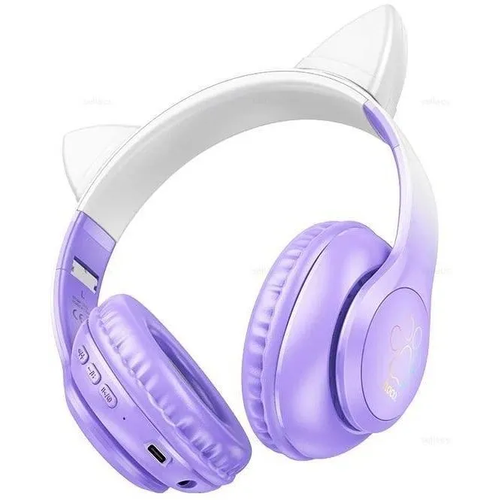 Наушники Hoco W42 Cat purple grape 1280₽