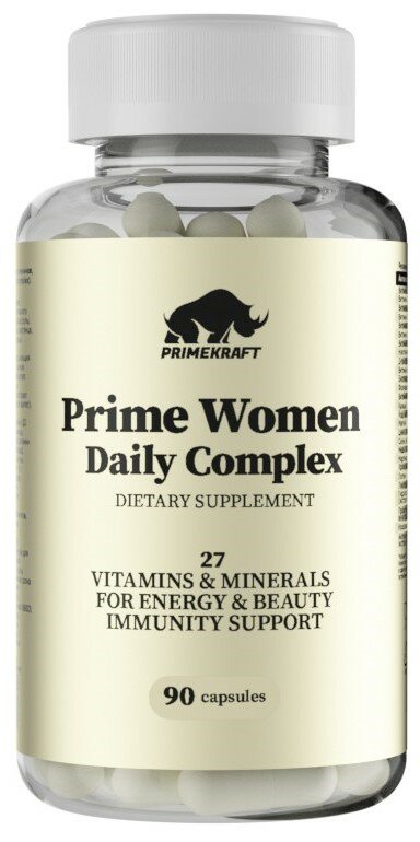 Витамины для женщин Prime Kraft Prime Women Daily Complex (90 капсул)