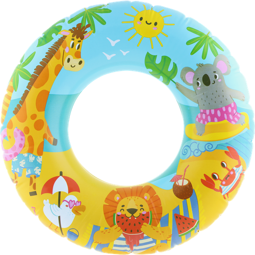 Круг для плавания надувной ACTIWELL Animals d56см Арт LAMA02 582₽