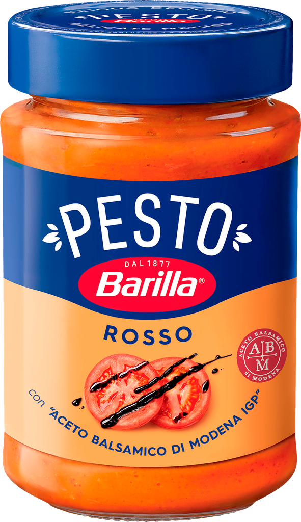 Соус BARILLA Pesto Rosso, с томатами и базиликом, 200г