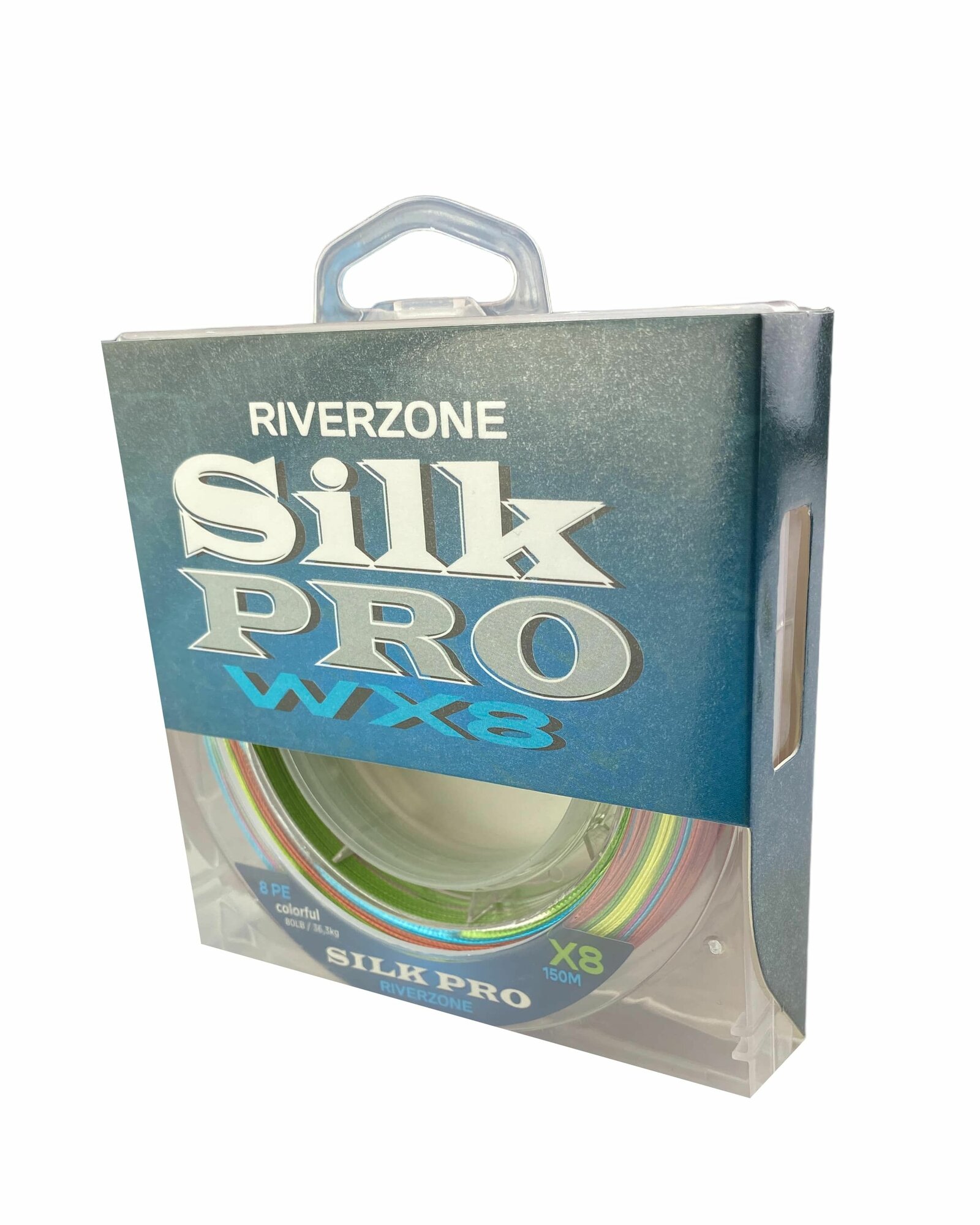Шнур Riverzone Silk Pro WX8 PE 8,0 150м Colorful — фото 1