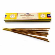 Satya Nag Champa YELLOW FLOWER (Благовония Наг Чампа жёлтый цветок, Сатья), 15 г.