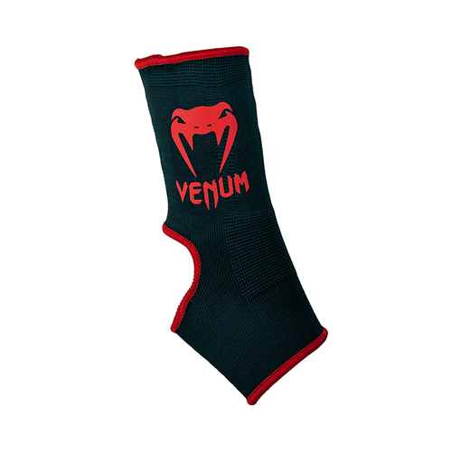 Суппорт Venum Kontact Ankle Support Guard Black/Red (One Size) суппорт venum kontact ankle support guard black gold m