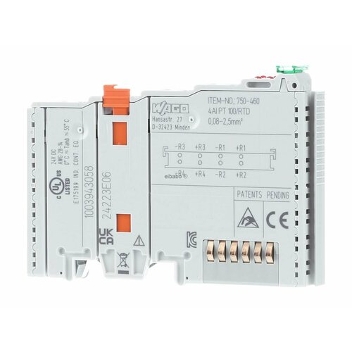 Аналоговый модуль Fieldbus 4 In / 0 Out 750-460 – WAGO – 4045454848927