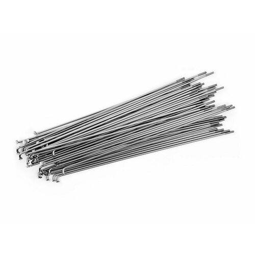 Комплект спиц для велосипеда Pillar Spoke P14 (Richman S14) 270мм, 14G, нерж. сталь, серебристые (40шт без ниппелей)