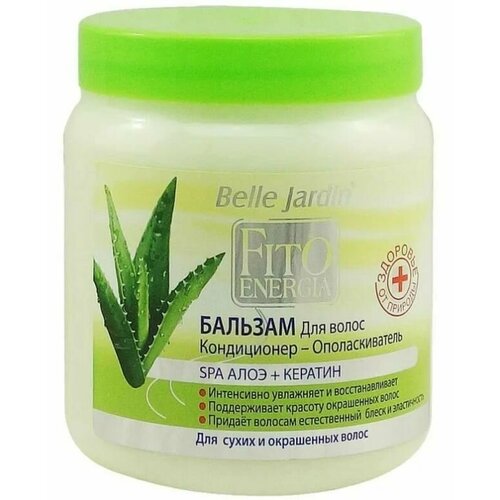 Belle Jardin Бальзам кондиционер-ополаскиватель SPA АлоэКератин для сухих и окрашенных волос 450 мл 664₽