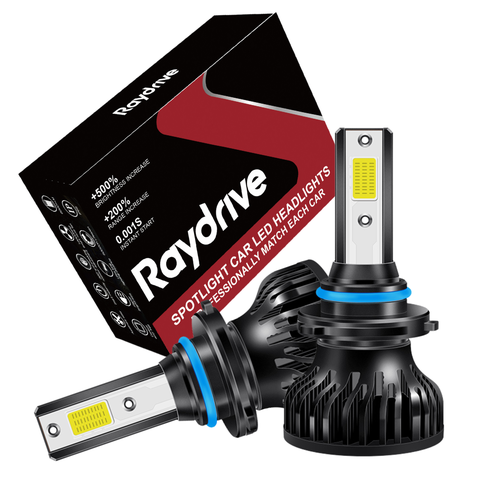 Светодиодные автомобильные лампы Raydrive LED 55W COB 9005(HB3),6000K,2 шт