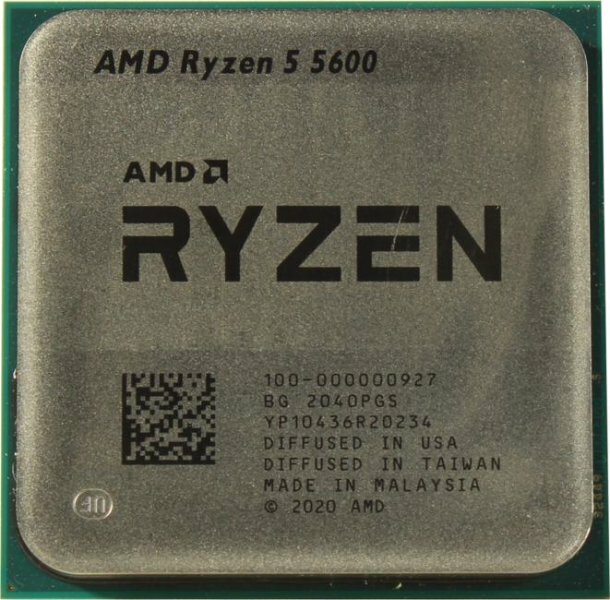 Процессор AMD Ryzen 5 5600 3.5 GHz/6core/3+32Mb/65W (100-000000927) / Socket AM4, OEM — фото 1