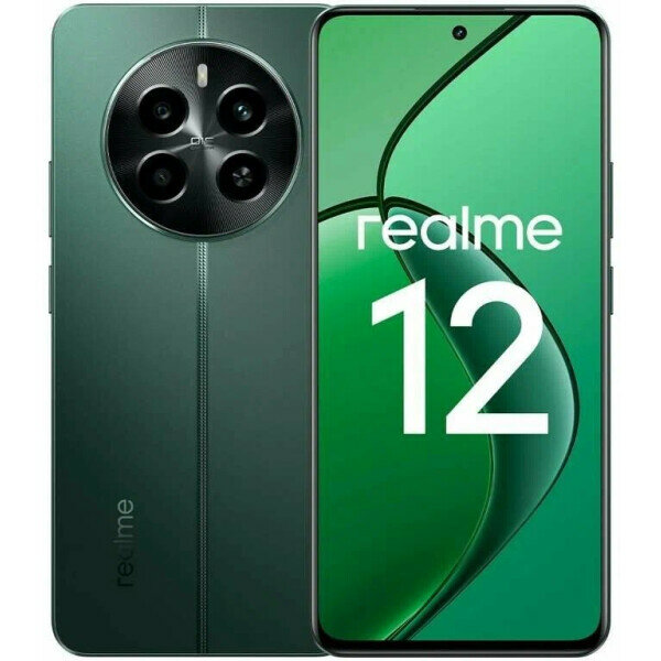 Смартфон Realme RMX3871 12 8/512 ГБ зеленый