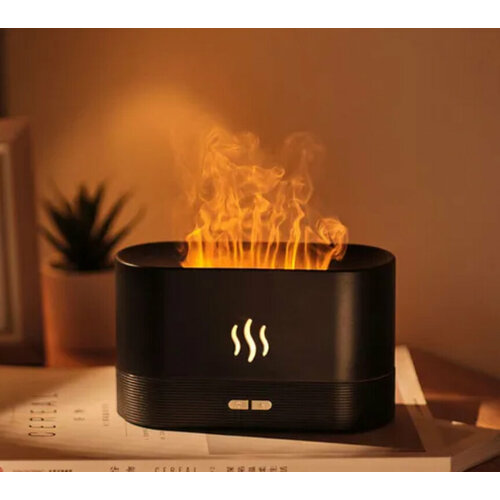 Увлажнитель воздуха аромадиффузор ультразвуковой черный 1299₽