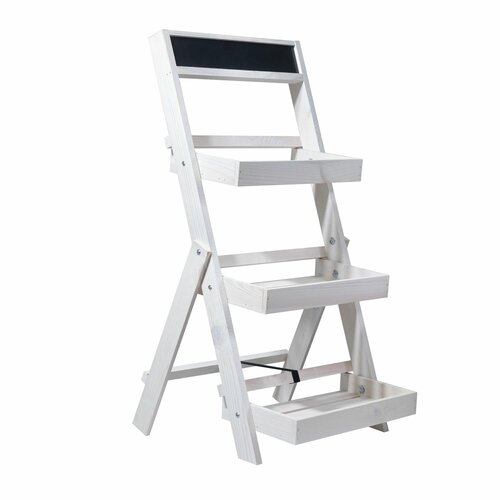 Подставка для цветов Флорэль белый 1 3 1500₽