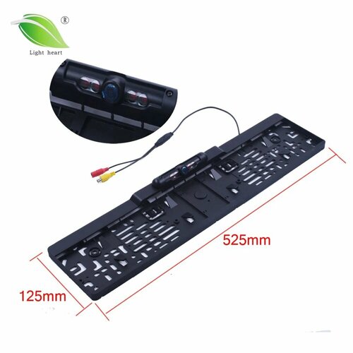 Авто Парктроник ЕС Рамка автомобильного номерного знака Камера заднего вида HD Камера заднего вида ночного видения Камера заднего вида с 4-ИК-подсветкой 1356₽