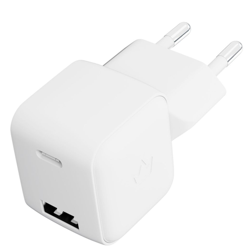 СЗУ VLP G-Charge USB + USB-C 20W White (Белый)