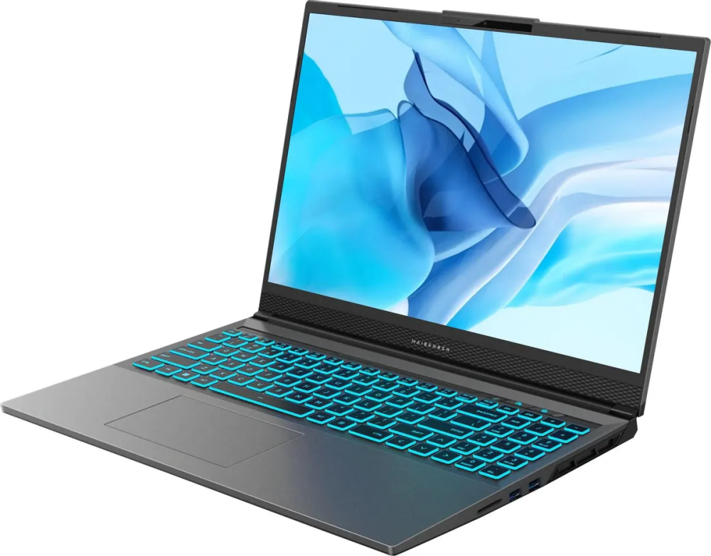 Ноутбук MAIBENBEN X-Treme Typhoon X16A-R77445 16" IPS, Ryzen 7, 16GB, 512GB, RTX 4050, Linux, grey (X16A-R77445FFSLGRE0) — фото 1