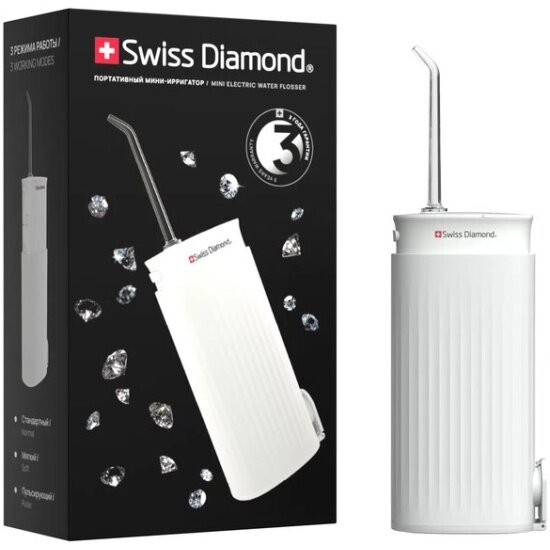 Ирригатор Swiss Diamond SD WF15301W  белый
