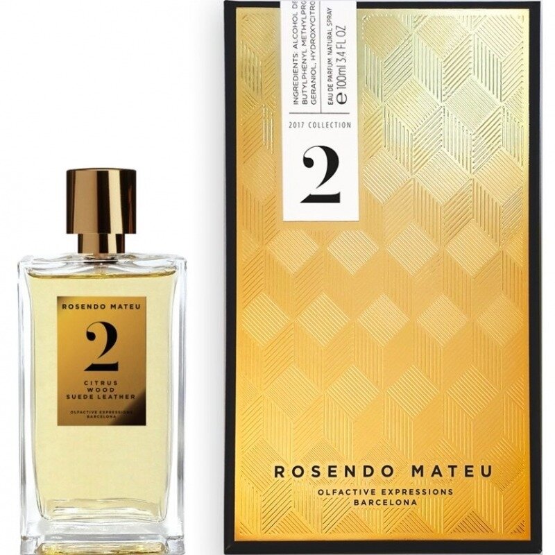 ROSENDO MATEU - OLFACTIVE EXPRESSIONS Nº 2 Citrus, Wood, Suede Leather Парфюмерная вода для мужчин и женщин 100 ml