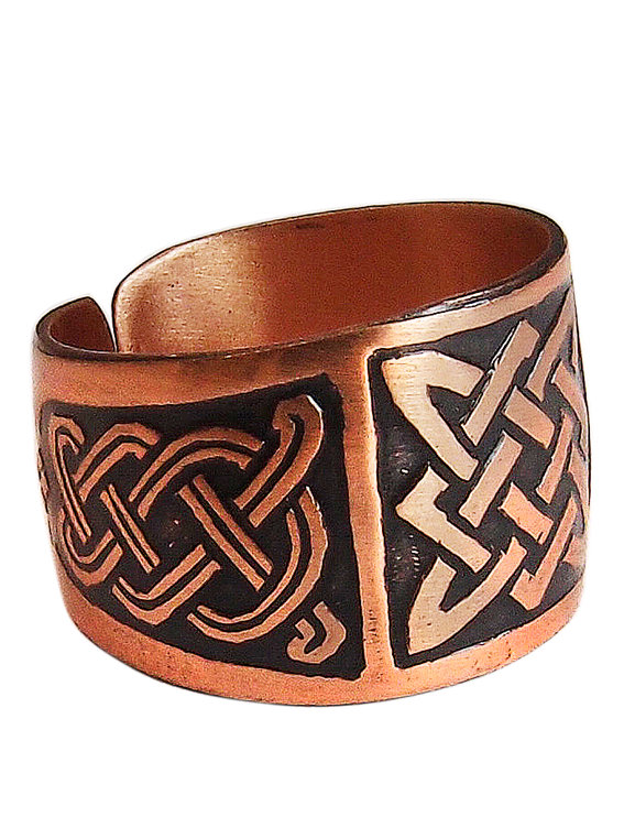 Славянский оберег, кольцо Мастерская Алешиных, размер 18, красный — фото 1