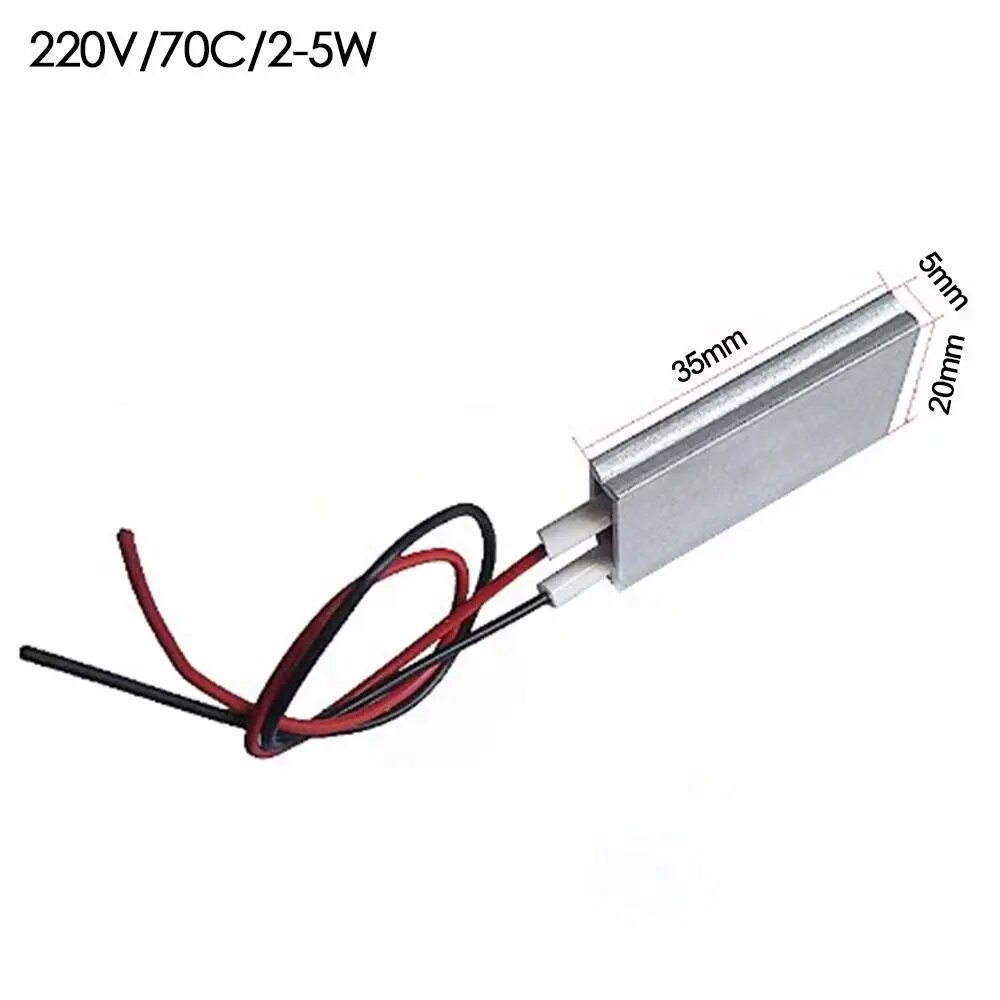 Нагревательный элемент PTC для инкубатора, 220V-70C-2-5W