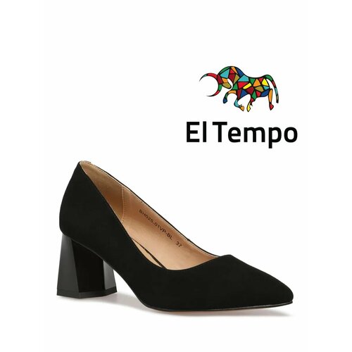 фото Туфли лодочки el tempo, размер 37, черный
