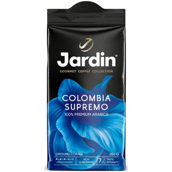 Кофе молотый Jardin Colombia Supremo, 250 г