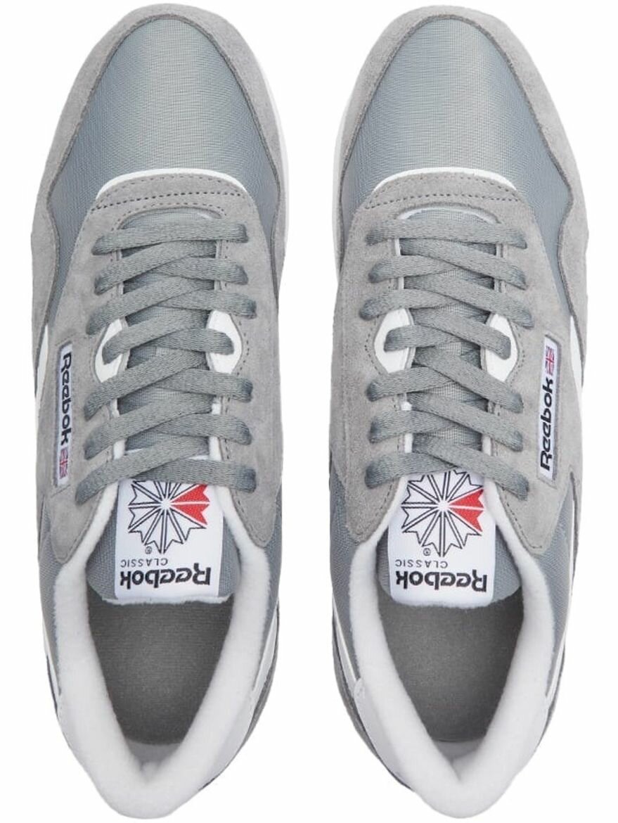 Кроссовки Reebok Classic Nylon, полнота F, размер 8 US, серый — фото 1
