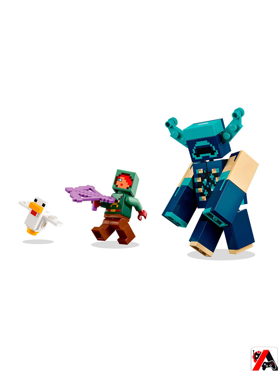 Конструктор Майнкрафт Столкновение с Варденом — фото 1