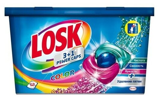 Капсулы для стирки Losk Color, 12 шт. - фото №9