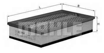 Воздушный фильтр Knecht LX518