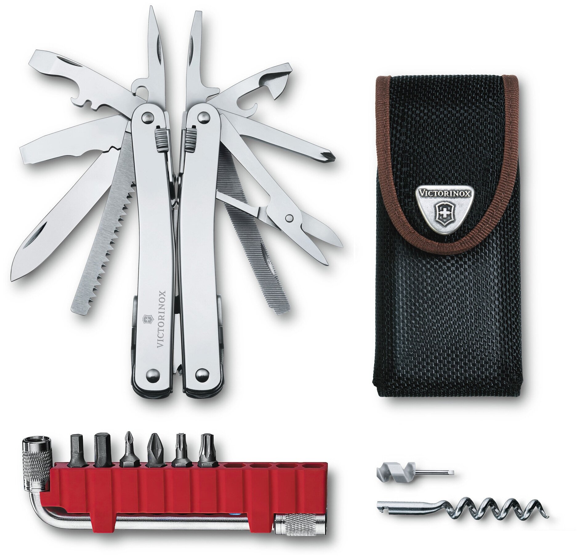 Мультитул Victorinox SwissTool Spirit X серебристый (3.0235. n)