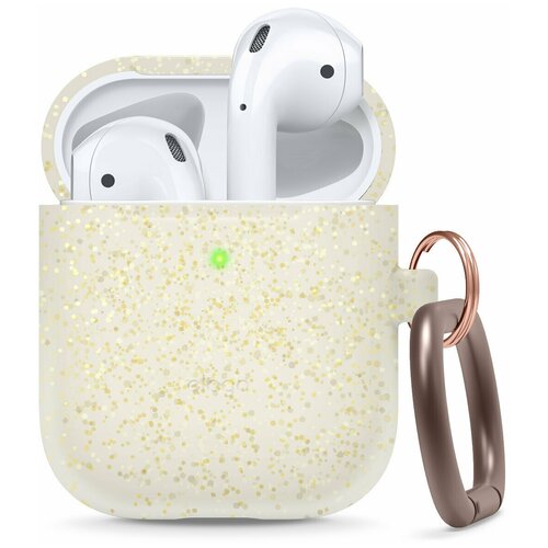 Чехол Elago для AirPods Hang case Nightglow Pearl