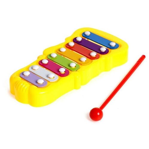 Игрушка музыкальная-металлофон «Звонкий», цвета микс игрушка звонкий цилиндр