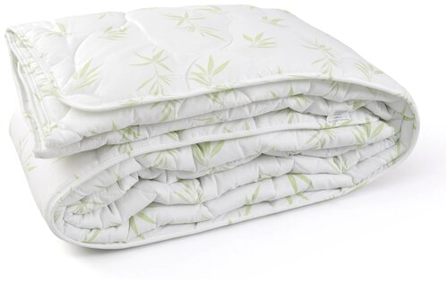 Одеяло Волшебная ночь Бамбук классическое, всесезонное, 200 x 220 см, белый