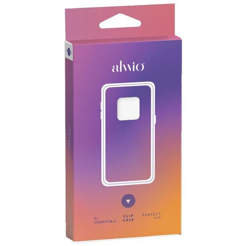 Чехол силиконовый Alwio для Samsung Galaxy S21+ прозрачный