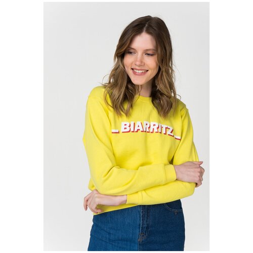 Свитшот Blend She 20203273 Желтый 46