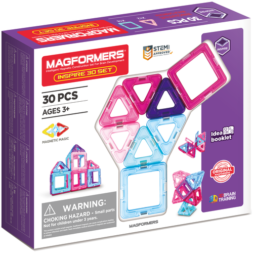 конструктор magformers house 705006 домик из бревен 48 дет Конструктор MAGFORMERS Inspire 704002 (63097), 30 дет.