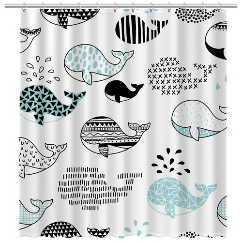 фото Штора для ванной fixsen design flux (fx-2511)