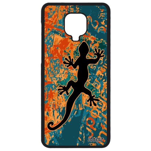 фото Чехол на смартфон // xiaomi redmi note 9s // "саламандра" ящерица дизайн, utaupia, цветной