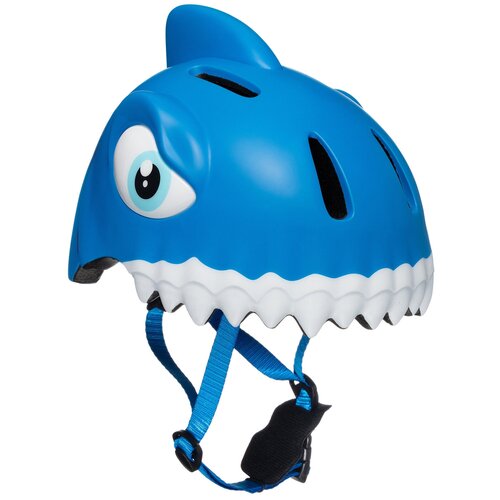 Велошлем - Crazy Safety - Blue Shark ( синяя акула ) - шлем - детский - защитный - велосипедный