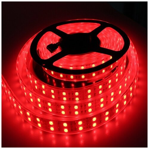 Светодиодная полоса 12V (16 SMD 5x5) 70см RED