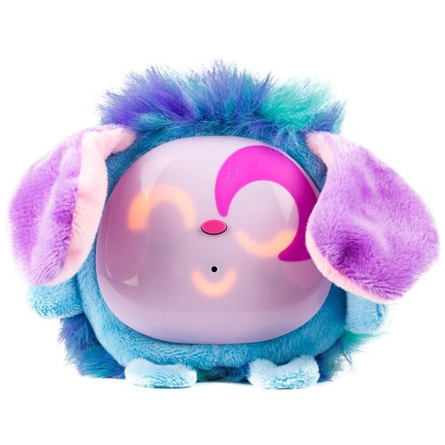 Fluffybot Candy, 12 см, голубой интерактивная игрушка fluffybot honey