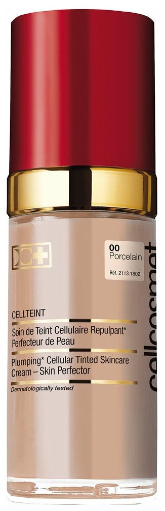 Cellcosmet & Cellmen Cellteint Plumping Cellular Tinted Skincare Cream - Skin Perfector 30мл