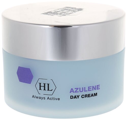 Holy Land Azulene Day Cream Классический увлажняющий и смягчающий крем для лица с успокаивающим и легким антикуперозным эффектом, 250 мл